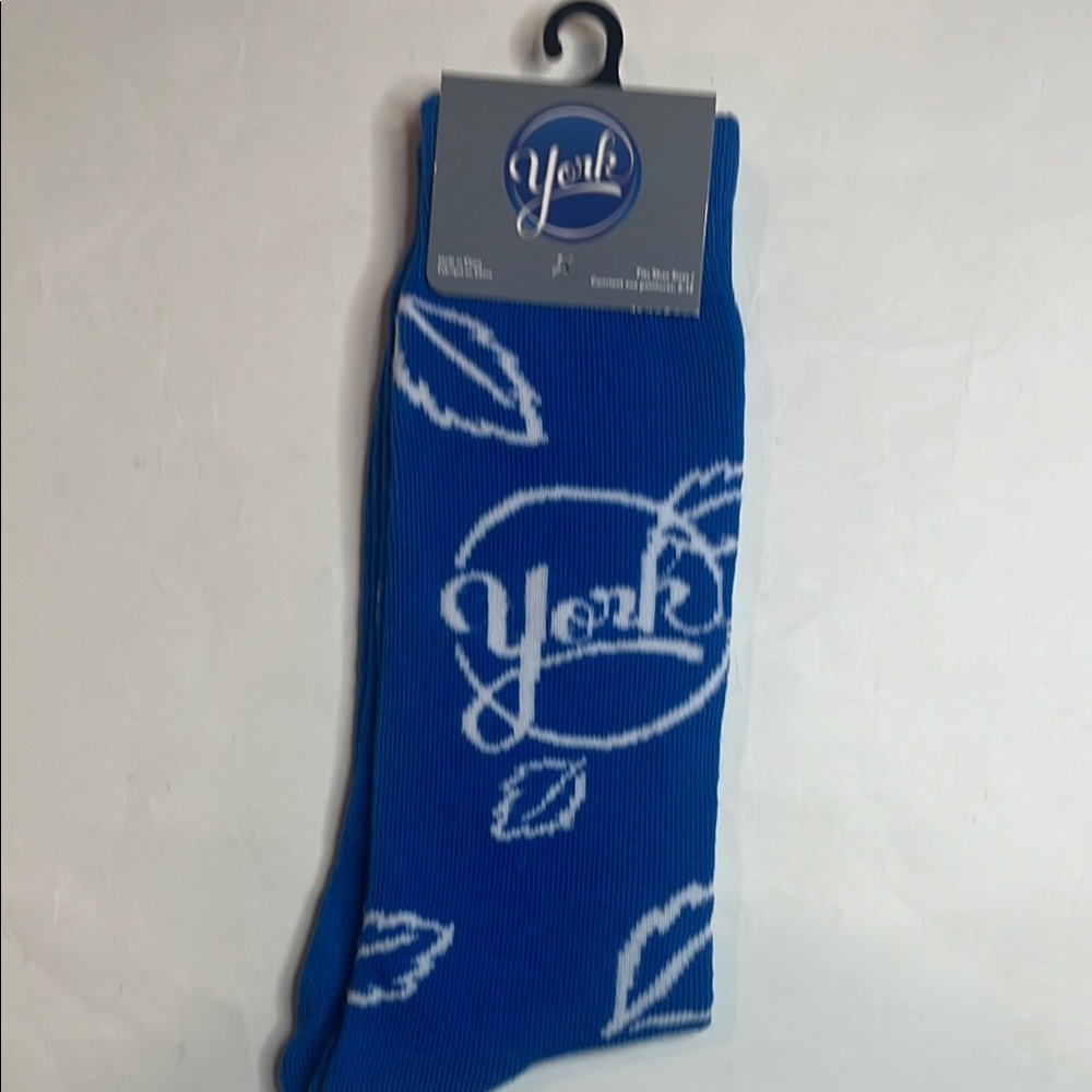 York Pattie Blue Men's Socks
